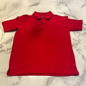 Nautica Vibrant Red Kids Polo Shirt